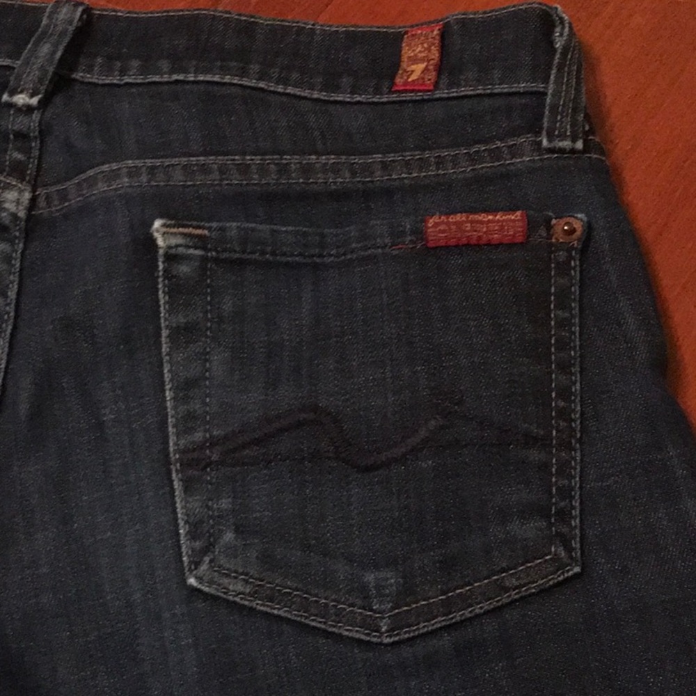 7 for all mankind straight leg jeans